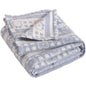 NTBAY 3 Layer Oversized Muslin Cotton Toddler Blanket, Jacquard Reversible Nursery Bed Blanket, Super Soft and Thermal for All Seasons, Baby Gift, 45"x60", Blue Bear - color: Blue Bear, size: 45x60 Inch (Pack of 1)
