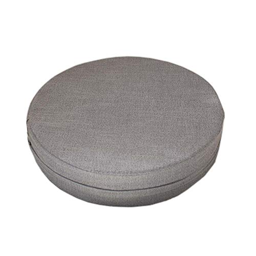 FANCY PUMPKIN Japanese Futon Seat Mat Yoga Meditation Floor Pillow Zafu Buddhist Mat, Light Gray