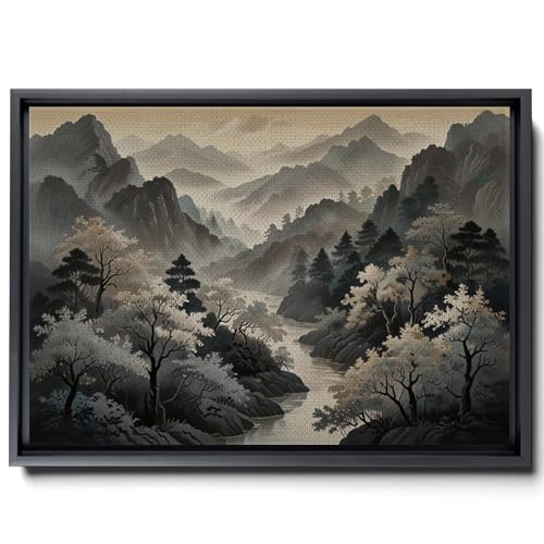 Japanese Wall Art, Minimalist Wall Art, Neutral Abstract Art, Modern Minimalist, Zen Wall Art, Zen Printed Wall Art, Japanese Art Print, Canvas, Decor