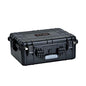 MEIJIA Portable All Weather Waterproof Protective Hard Case,Compact Camera Case with Customizable Fit Foam,Fit Use of Drones,Camera,Equipments, Elegant Black,20.62 x16.85x8.11inches - color: Elegant Black
