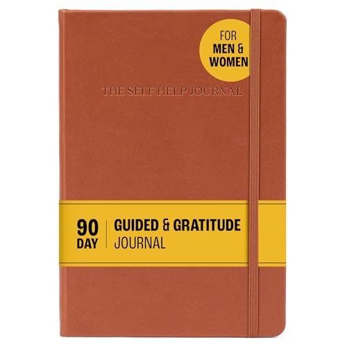 90-Day Guided & Gratitude Journal for Women & Men | Everyday Journal with Prompts, Affirmations, Kindness Trackers, & Personal Growth Planner | Self Care Planner