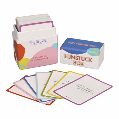 One to Ones Cards, 100 1-on-1 Conversation Prompts for Managers, 6 Categories for Check-Ins, Feedback and Coaching
