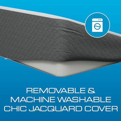 Kolbs Bed Wedge Pillow for Sleep Apnea, FSA Eligible Acid Reflux, and Back Pain Relief, with Chic Jacquard Cover - Headboard Wedges for Sleeping (Extra Wide 7.5" Height) - size: Extra Wide 7.5" Height