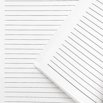 Notebook Journal, College Ruled Notebook Lined A5 160 Pages,Hard Cover Journals for Writing, Notebooks for Work Office School Women Men,5.7 inches x 8.4 inches(Red) - color: Red