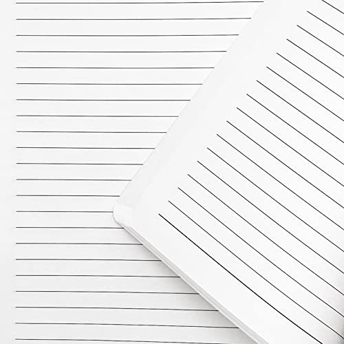 Notebook Journal, College Ruled Notebook Lined A5 160 Pages,Hard Cover Journals for Writing, Notebooks for Work Office School Women Men,5.7 inches x 8.4 inches(Light Grey) - color: Light Grey