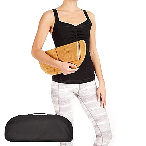Meditation Bench, Bamboo Folding Meditation Kneeling Stool Seiza Bench - Ideal for Vipassana and Transcendental Meditation