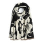 QIUTIMIY Pashmina Shawl Wraps for Womens Winter Scarf Reversible Pattern Designer Ladies Shawls and Wraps for Evening Dresses - color: Flower6-black White