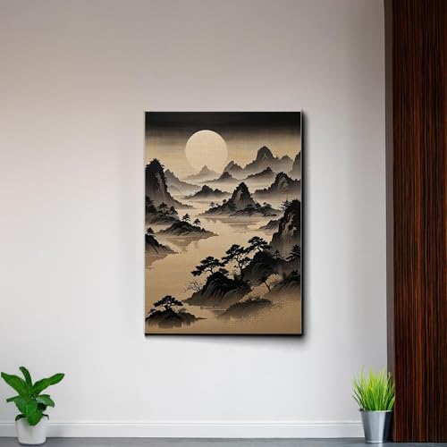 Japanese Wall Art, Minimalist Wall Art, Neutral Abstract Art, Modern Minimalist, Zen Wall Art, Zen Printed Wall Art, Japanese Art Print, Art Print, Wall