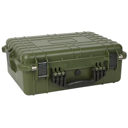 Strongway 20in. Plastic Waterproof Storage Case, Green, Model# MJ-6060_GRN - color: Green