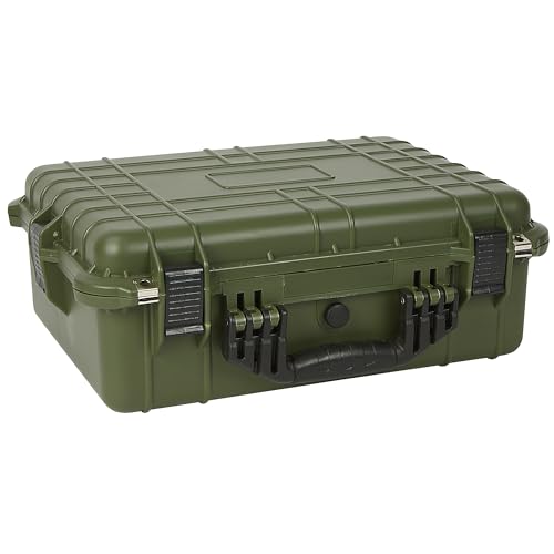 Strongway 20in. Plastic Waterproof Storage Case, Green, Model# MJ-6060_GRN - color: Green