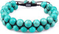 108 Mala Beads Necklace 7 Chakra Tree of Life Pendant Prayer Buddha Bracelets Healing Stone Yoga Men Women Jewelry - color: Turquoise Lava-2 Beads