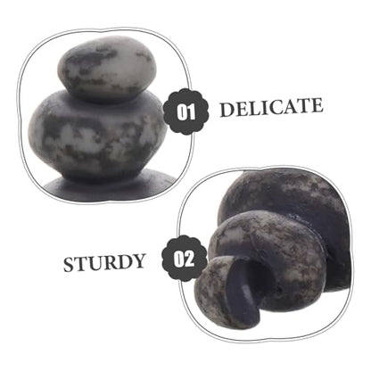 20pcs Japanese Garden Zen Home Decor Handmade Balancing Stone Statues for Fish Tank Rockery