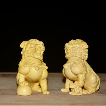 Antique Wildlife Statue Accents Zen Meditation Wood Sculpture Decor for Living Room Spa Or Yoga Studio Centerpiece Books Living Room Bedroom Ornament