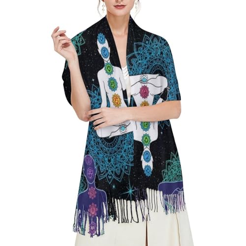 Big Oversized Long Scarves Pashmina Shawl Wrap Women gifts - color: Picture (647)