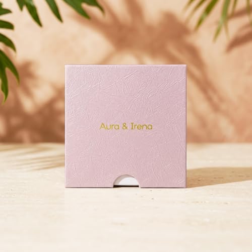 Aura & Irena Adjustable 18K Platinum Plated Clover Bracelets for Women - Mother of Pearl Non-Bangle Bracelet with 3A Cubic Zirconia, Valentine's Day Hypoallergenic Gift - color: GOLD A
