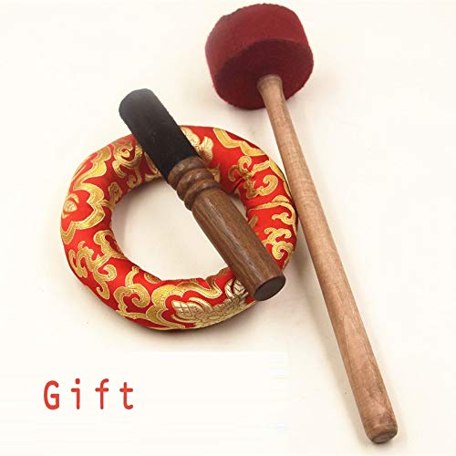 7 Size Nepal Tibetan Sing Bowl Himalayan Buddhist Yoga Meditation Singing Bowl Fengshui Handmade Home Decor (Size : 20CM)