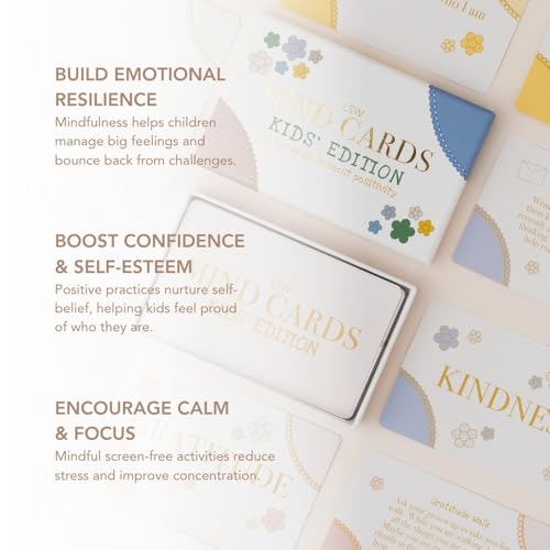 Family Bundle | Mindfulness & Wellbeing Decks for Parents and Kids | Includes Mind Cards & Mind Cards: Kids’ Edition | Self-Care Gift for Families