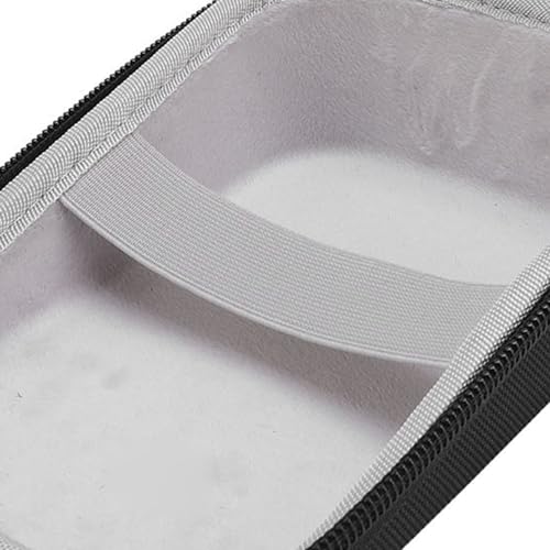 Pongnas Compact Shockproof TravelCase with Handle & Mesh PouchEVA Nylon Hard Shell Portable Storage for Accessories,