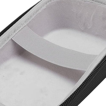 Portable Travel Bag, EVA Nylon Hard Shell Storage Case Compact Organizer with Handle and Mesh Pouch, for Daily Commute and Travel