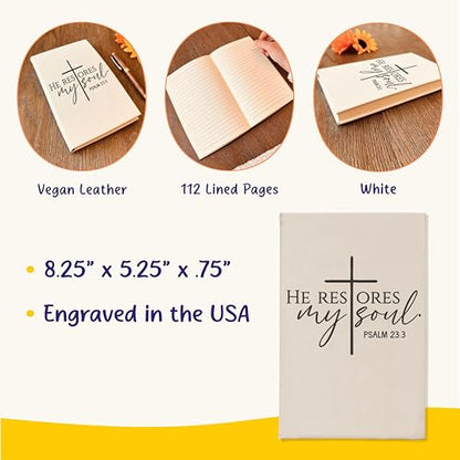 Personalized Christian Prayer Journal for Men & Women: Custom Design Cover, Daily Devotional, Scripture Writing, Gratitude and Faith Gift
