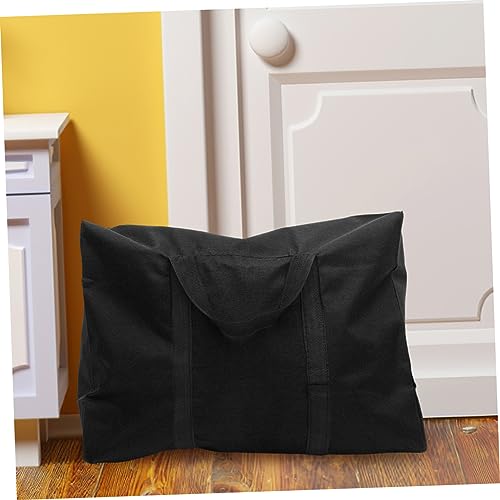 2pcs Heavy Duty Oxford Cloth Storage Bag for Clothes and Quilts Portable Moving Organizer Zipper for Home Storage and Travel