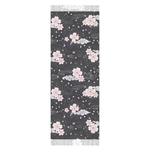 Autumn Winter Pashmina Shawls Wraps Scarf for Woman Girl - color: Picture (619)