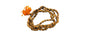 Tulsi Basil Japa Mala Necklace Handmade Religious Jaap/Meditation Bead Prayer Beads, Wrist Mala Wrap (Size: 6-8MM)