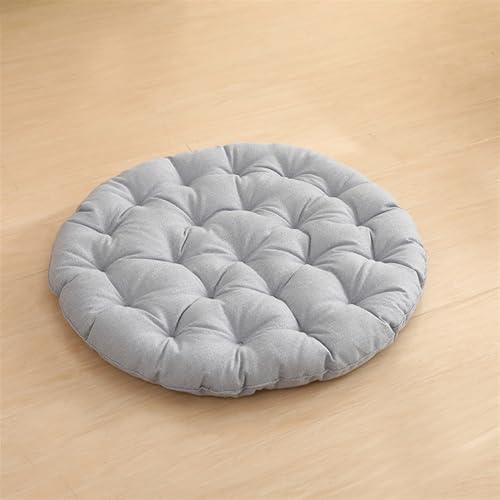 Lifup 29.5'' Floor Pillow Cushions Large Round, 2" Thick Tufted Floor Seat for Classroom Adult Meditation Picnic Party Seating Learning Daycare School Light Grey - color: Light Grey, size: 29.5"W x 29.5"L x 2"H