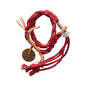 Blessed Tibetan Handmade Lucky Bracelet: Adjustable Red String Bracelet for Protection, Kabbalah Friendship, Perfect Couples and Best Friend Bracelet, Bracelets for Mens Womens Amulet Gifts
