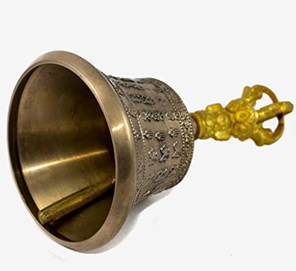 Hand Bell, Made From Materials, The Bells Help The Mind To Enter A Calm, Meditative Space(16cm) - size: 16cm