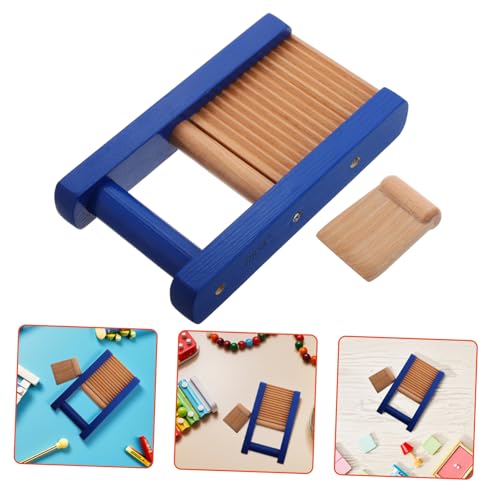 Wooden Scraper Board Musical Instrument for Portable Tapping Board for Dance and Interactive Music Activities Enhances Sensory Development and Creativity