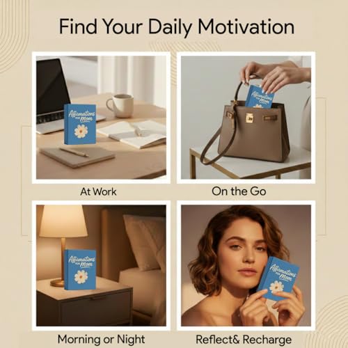 Affirmations for Mom – gifts mom, mom gifts, Inspirational & Positive Cards for Mothers, Daily Motivation, Self-Care & Encouragement, Thoughtful Birthday or Mother’s Day Gift from Son or Daughter, Affirmations for a badass,Badass Affirmation Cards