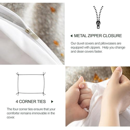 Zen-Inspired Stones Duvet Cover Set King Size,Beach Bedding Set Zen Comforter Cover 3Pcs,Kids Teens Couple Adults Room Decor, Bedspreads Cover,2 Pillowcases(NO Comforter)