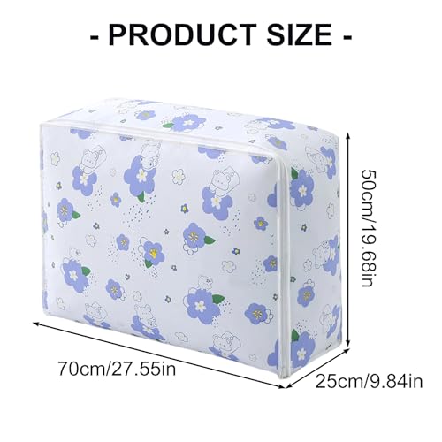 Zippers Peva Storage Organisers for Bedding Toy Travel Accessories Dust Storage Bag