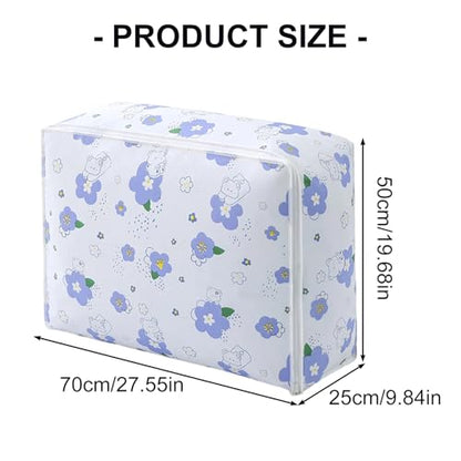Zippers Peva Storage Organisers for Bedding Toy Travel Accessories Dust Storage Bag