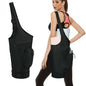 sportsnew Yoga Mat Bag, Large Opening Long Tote Yoga Mat Carrier Holder Bag with Waterproof Wet Pocket and Drawstring Water Bottle Pocket, Adjustable Shoulder Strap Storage Bag, patent pending - color: Black