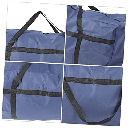 Large Capacity Bag Multi Functional Oxford Cloth Storage Bag for Travel Space Saving Sundries Wrapping Bag Durable Design for Clothing Books and More