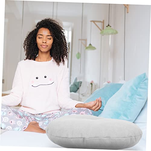 BESPORTBLE Meditation Cushion Durable Zafu Floor Pillow for Comfortable Sitting Small Japanese-Style Cushion for Yoga Mindful Meditation and Relaxation