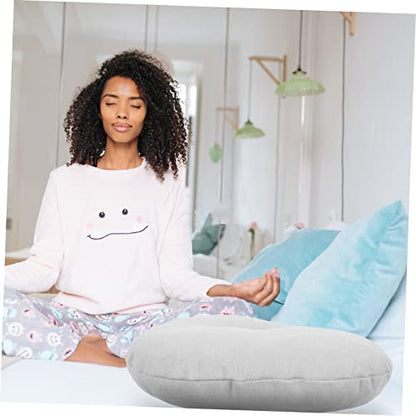 BESPORTBLE Meditation Cushion Durable Zafu Floor Pillow for Comfortable Sitting Small Japanese-Style Cushion for Yoga Mindful Meditation and Relaxation