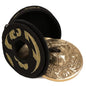 Tibetan Tingsha With Dragon Cymbal Bells with case | Handcrafted in Nepal Sound Healing Meditation bells 6.5 cm for Sound Healing and Mindfulness. Sound Healing Instrument for Yoga and Meditation