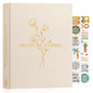 Lanpn Daily Gratitude Journal for Woman Men, 4 Month Mindfulness & Affirmation Planner, 7.8"x9.2" The 5 Minute Grateful Diary, Guided Reflection with Positivity Prompts Undated Notebook, Beige - color: Beige