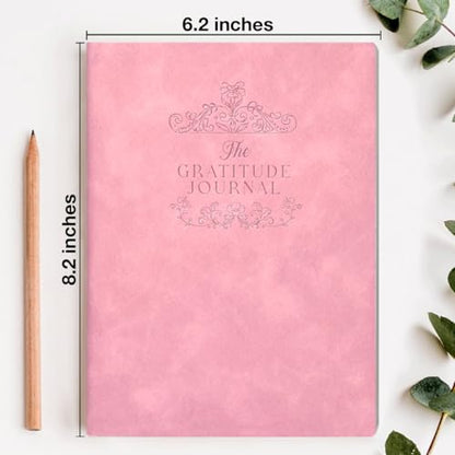 Inspirational the Gratitude Journal for Women Girls, Mental Health Gifts Notebook for Happiness, Affirmation, Self Care, Mindfulness - Pink - color: pink-01