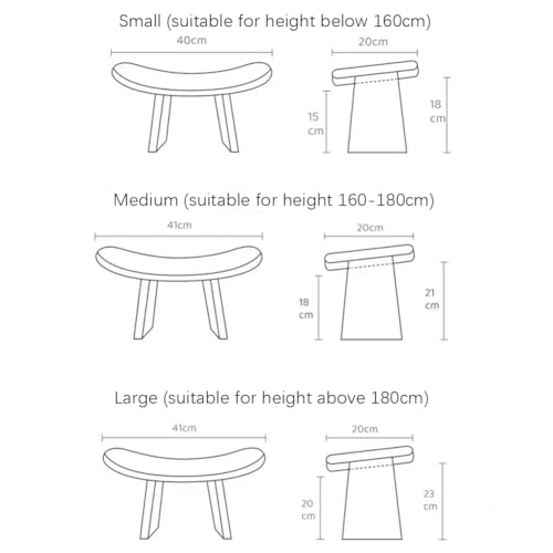 Wooden Meditation Stool, Portable Yoga Aid Stool, Ergonomic Kneeling Stool, Home Meditation Chair, Multiple, Walnut l - color: Walnut L