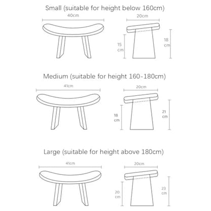 Wooden Meditation Stool, Portable Yoga Aid Stool, Ergonomic Kneeling Stool, Home Meditation Chair, Multiple, Walnut l - color: Walnut L