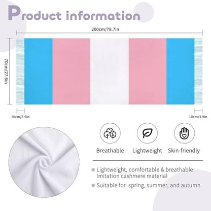 Ladies Warm Autumn Scarf Pashmina Wraps Shawl Winter Cozy - color: Picture (368)