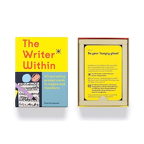 The Writer Within: 50 journaling prompt cards to inspire and transform