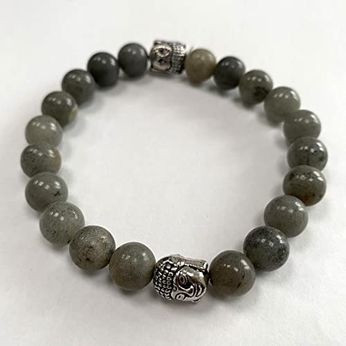 VIE Buddha Bracelet - style: Grey Aventurine