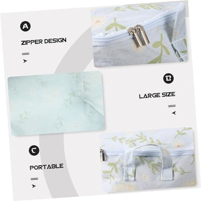 Ciieeo Large Capacity Cotton Storage Bag for Quilts and Clothes Versatile Luggage and Toy Organizer Space-saving Design