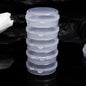 Mini Plastic Storage Box Containers Transparent Portable Organizer Holder Jewelry Rings Packaging Case,5PCS - size: 5PCS