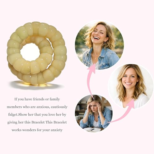 72ore Bodhi Bracelet Fidget Bracelet for Women Natural Bodhi Seed Bracelets Stretch Protection Healing Jewelry Anxiety Relief Items - color: A4:bodhi bracelet